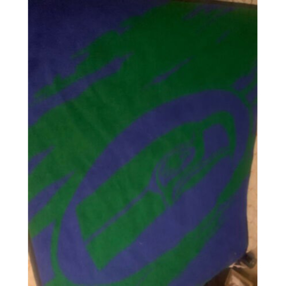 Vtg Seattle Seahawks  Blanket Logo Wool Acrylic NFL Rare Jersey 57X79